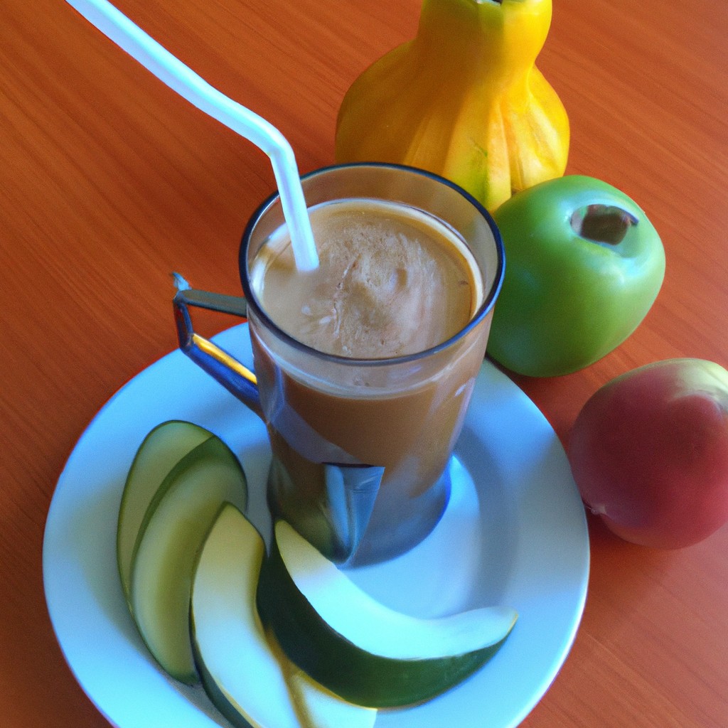 Suco de pera com maçã cenoura e pepino - Pré-treino